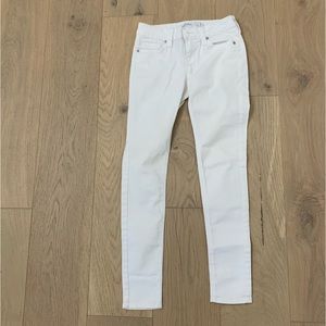 Just USA white skinny jeans